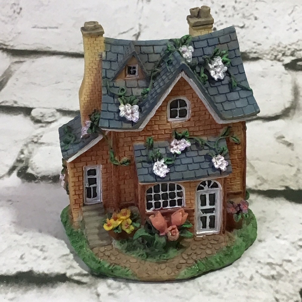 K's Collection House Figurine Country Estate For Miniature Village‎